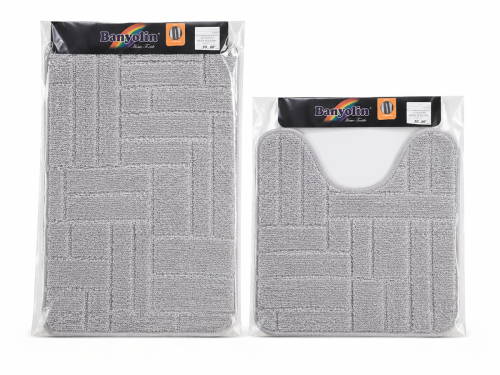 Комплект ковриков для ванной BANYOLIN Medium Extra, 2 шт., 50×80 и 50×60 см