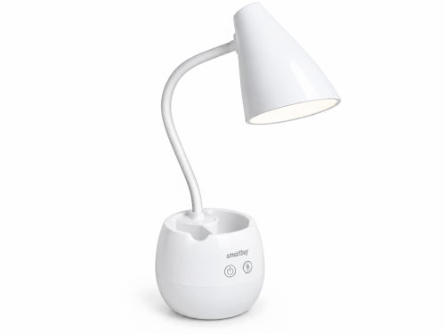 Smartbuy светильник настольный светодиодный SBL-DL-5-alu-w, 5 Вт, белый