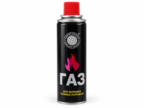 Газ для заправки зажигалок Continent Comfort, 145 мл