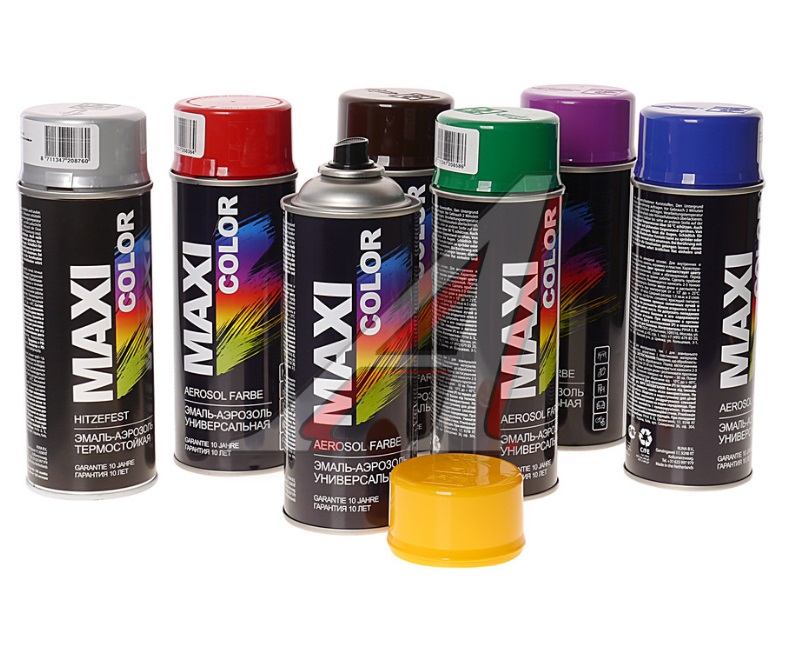 Аэрозольные эмали, лаки, грунтовки