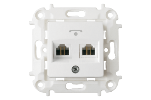 Розетка ТР24-6002 телефонная полимер