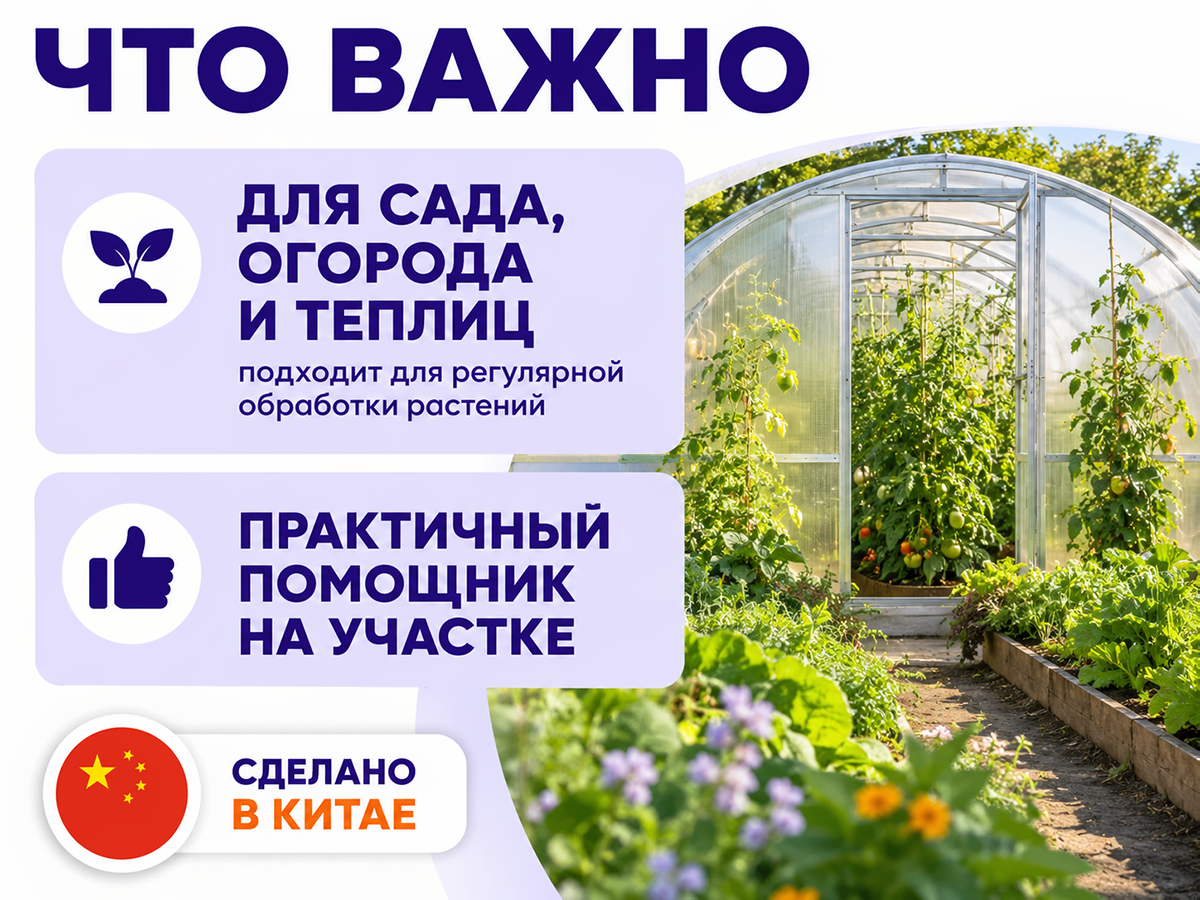 PandorA опрыскиватель ранцевый CF-MU-16A, 16 л фото 3