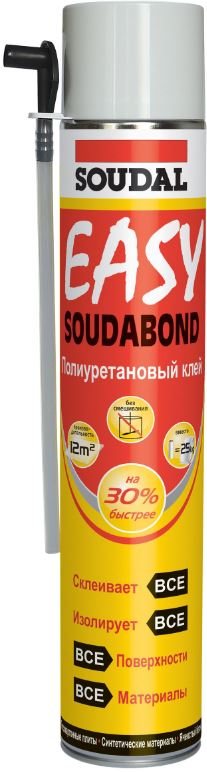Клей полиуретановый Soudal SOUDABOND  Easy 750 мл
