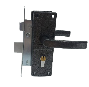 Замок врезной ЗВ4-Бт-1э-33-23/2.2, черный