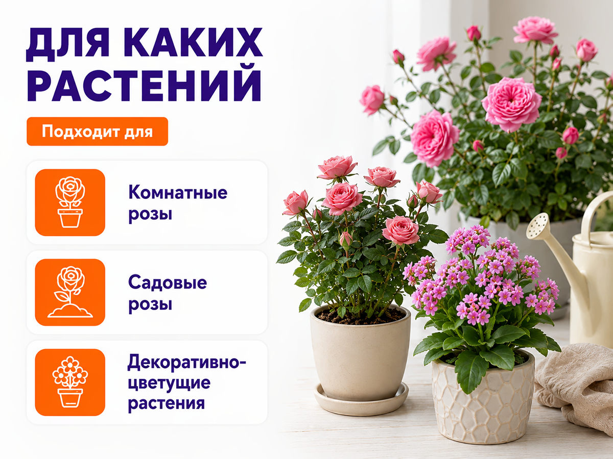 Цветочный рай почвогрунт для роз, 2,5 л фото 3