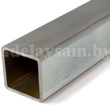 Алюминиевая труба квадратная  40х40х1,5 (1,0м) ,01175