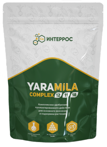 Яра Мила Комплекс NPK 12-11-18, пакет 1кг