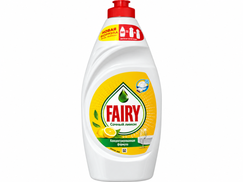 Средство для мытья посуды Fairy Oxi «Сочный лимон», 900 мл