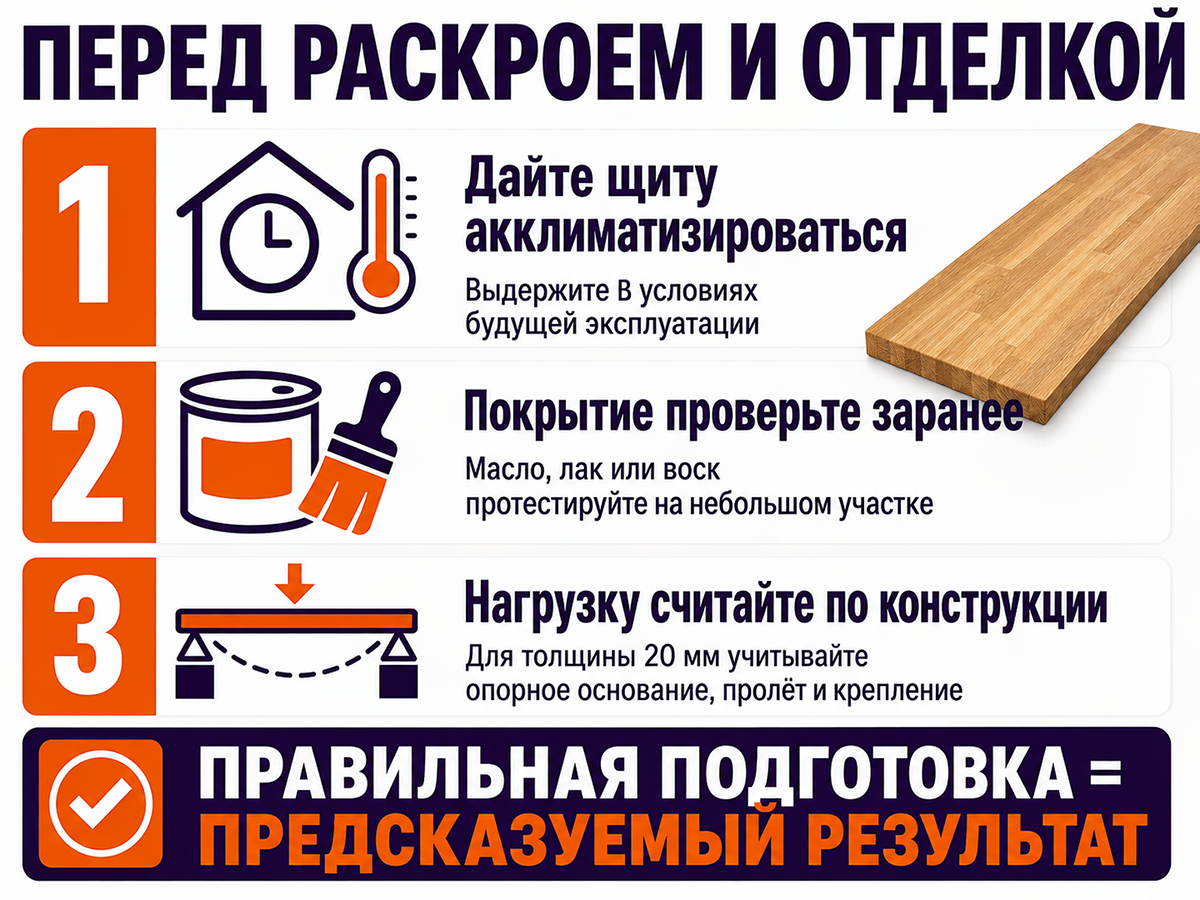 Мебельный щит из дуба 2400×400×20 мм, сорт 2/3, цельноламельный фото 5
