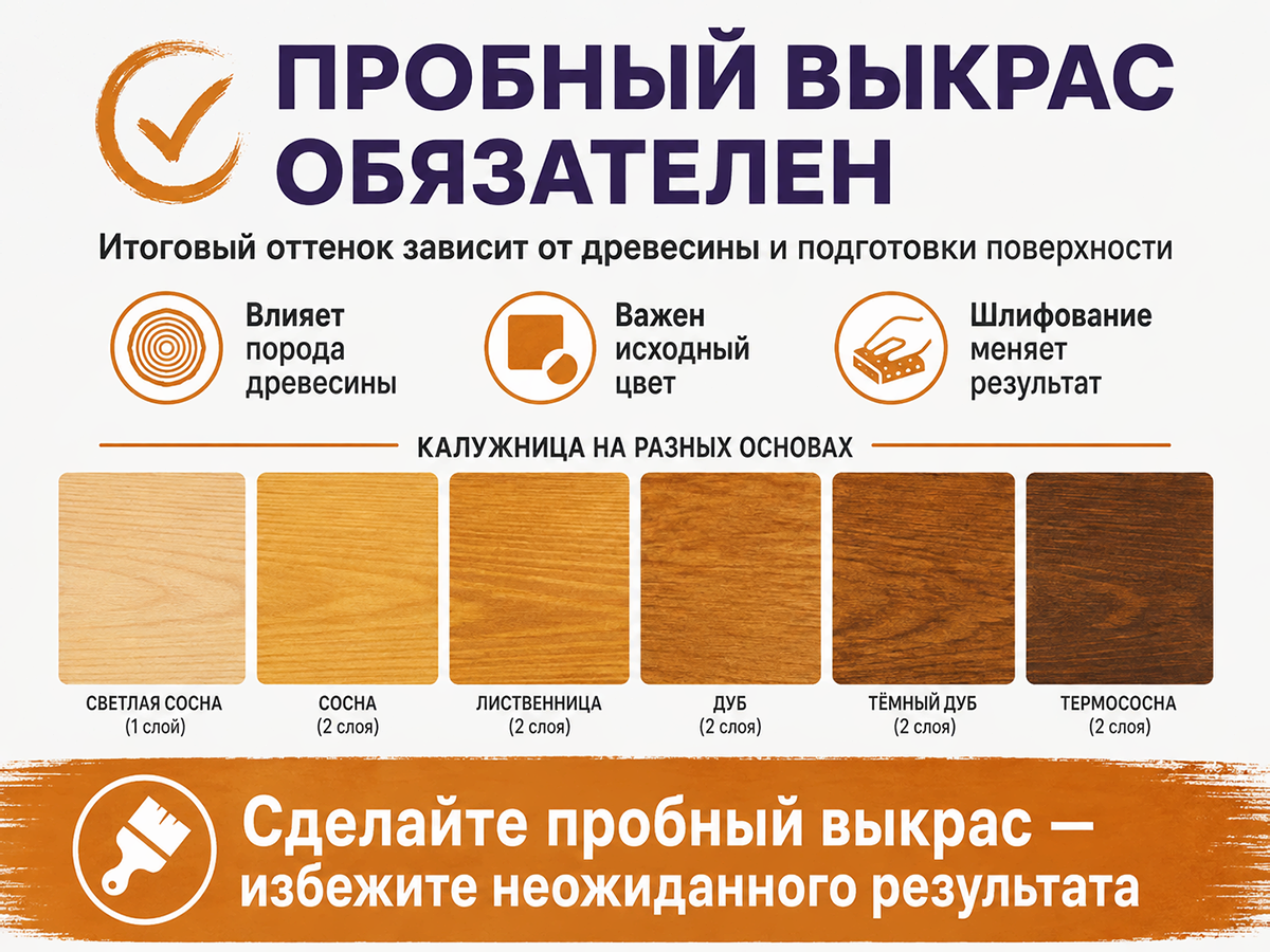 Пропитка декоративная NORDEN WOOD, калужница, 0,75 кг фото 5