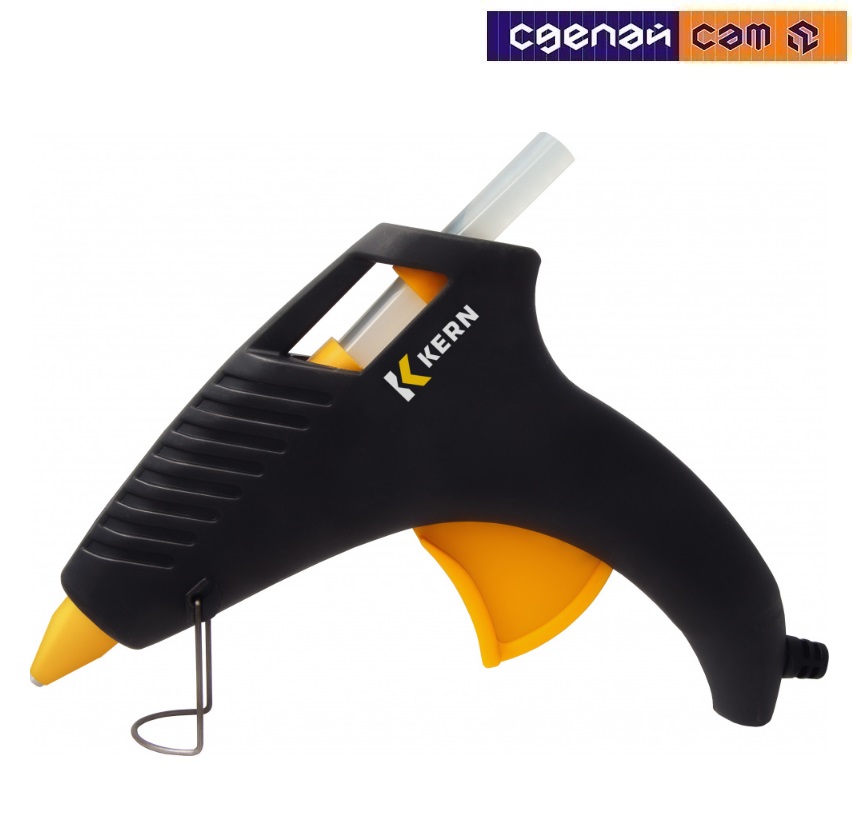 Пистолет клеевой электр., 11мм, 60Вт, термост. шнур KERN (шт)  KE200128