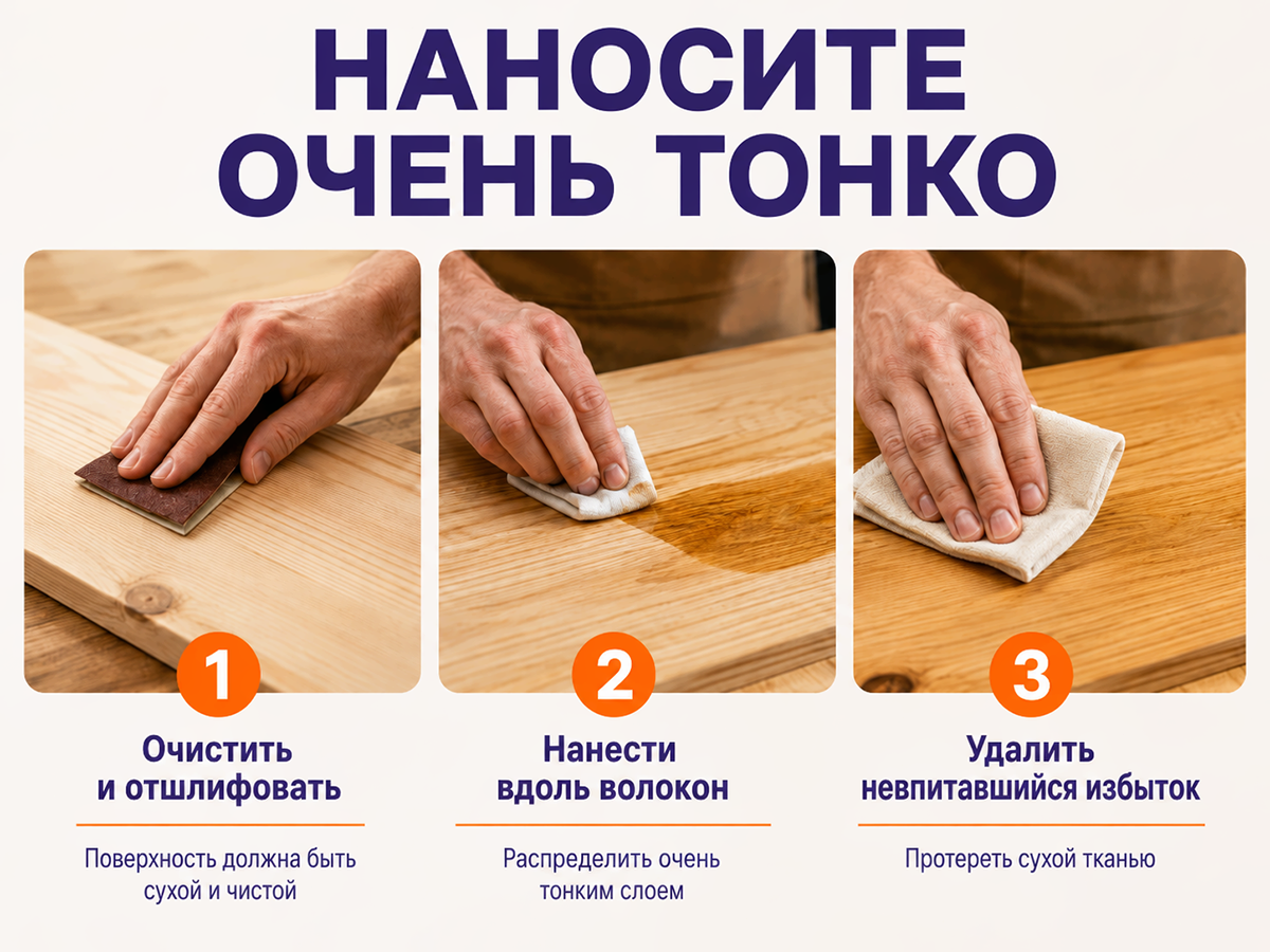 Масло для интерьера PROSTOCOLOR, дуб, 0,75 л, 101022 фото 4