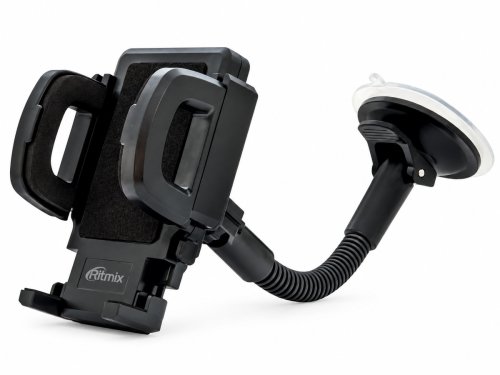 Держатель автомобильный Ritmix RCH-015W для телефона, на присоске