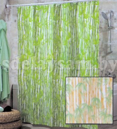 Штора для ванной комнаты т.м. Miranda BAMBOOS БЕЖЕВЫЙ