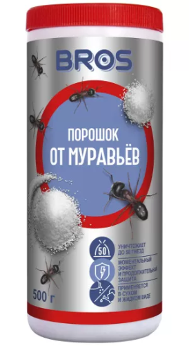 Порошок от муравьев Bros 500г