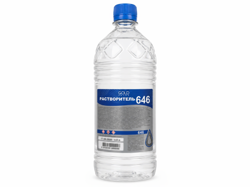 Растворитель 646 GoldDecor, 0,9 л