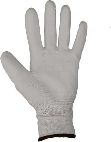 Перчатки PROTECT2U WHITE LINE 10 (с ярлыкодержателем) // PROTECT2U  8302