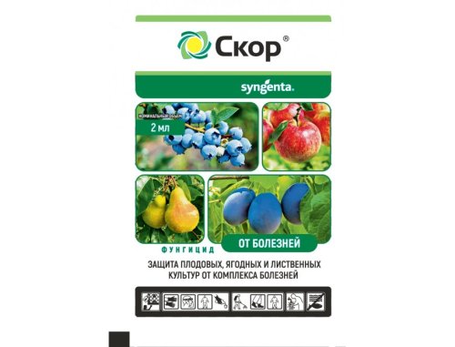 Фунгицид "Скор КЭ", 2мл  /4811067000034/  Ввезено ЕС