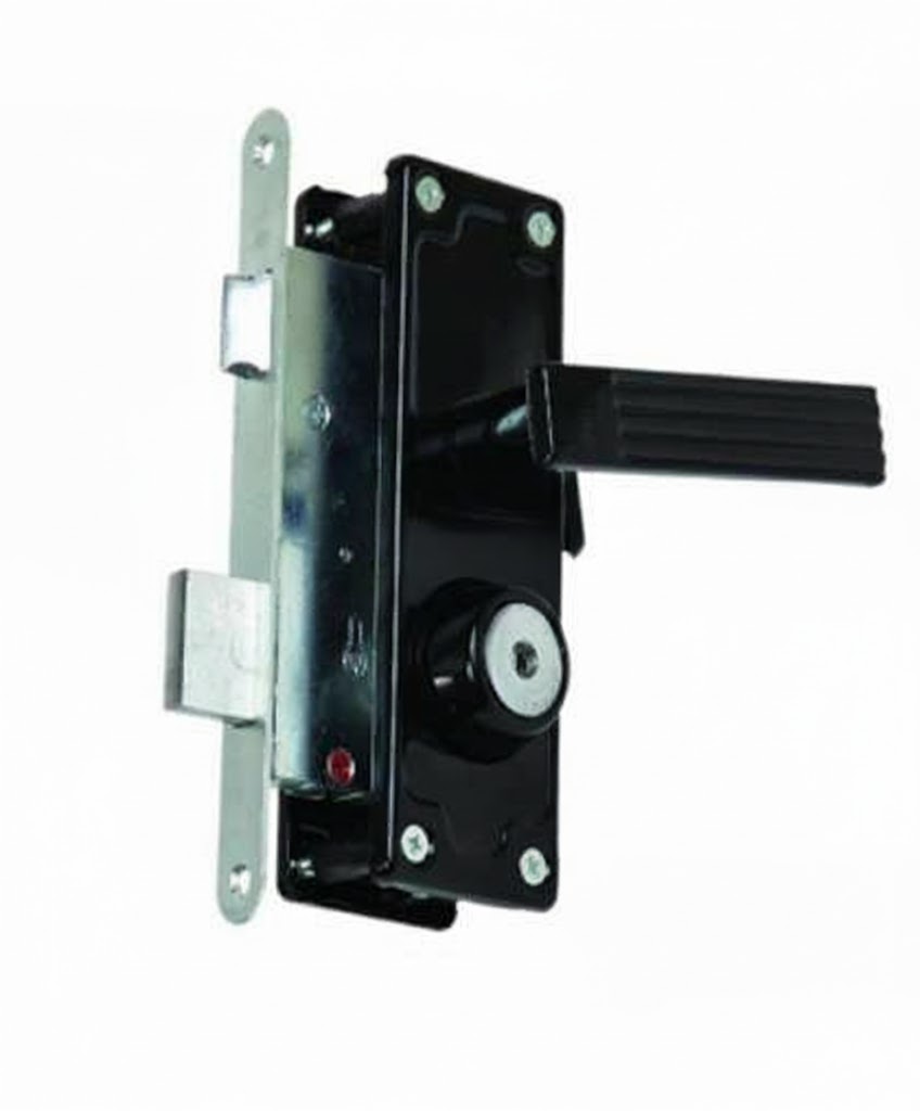 Замок врезной ЗВ4Дт-03-08/2.2 черный