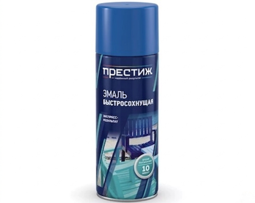 Эмаль/аэрозоль быстросохнущая акриловая "Престиж" ультрамарин, 425 мл  01-019-012-004