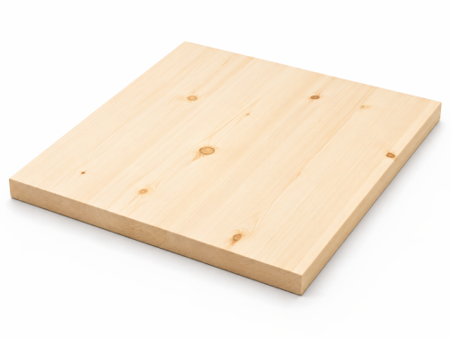Мебельный щит из сосны/ели 400×400×18 мм, сорт 1/2