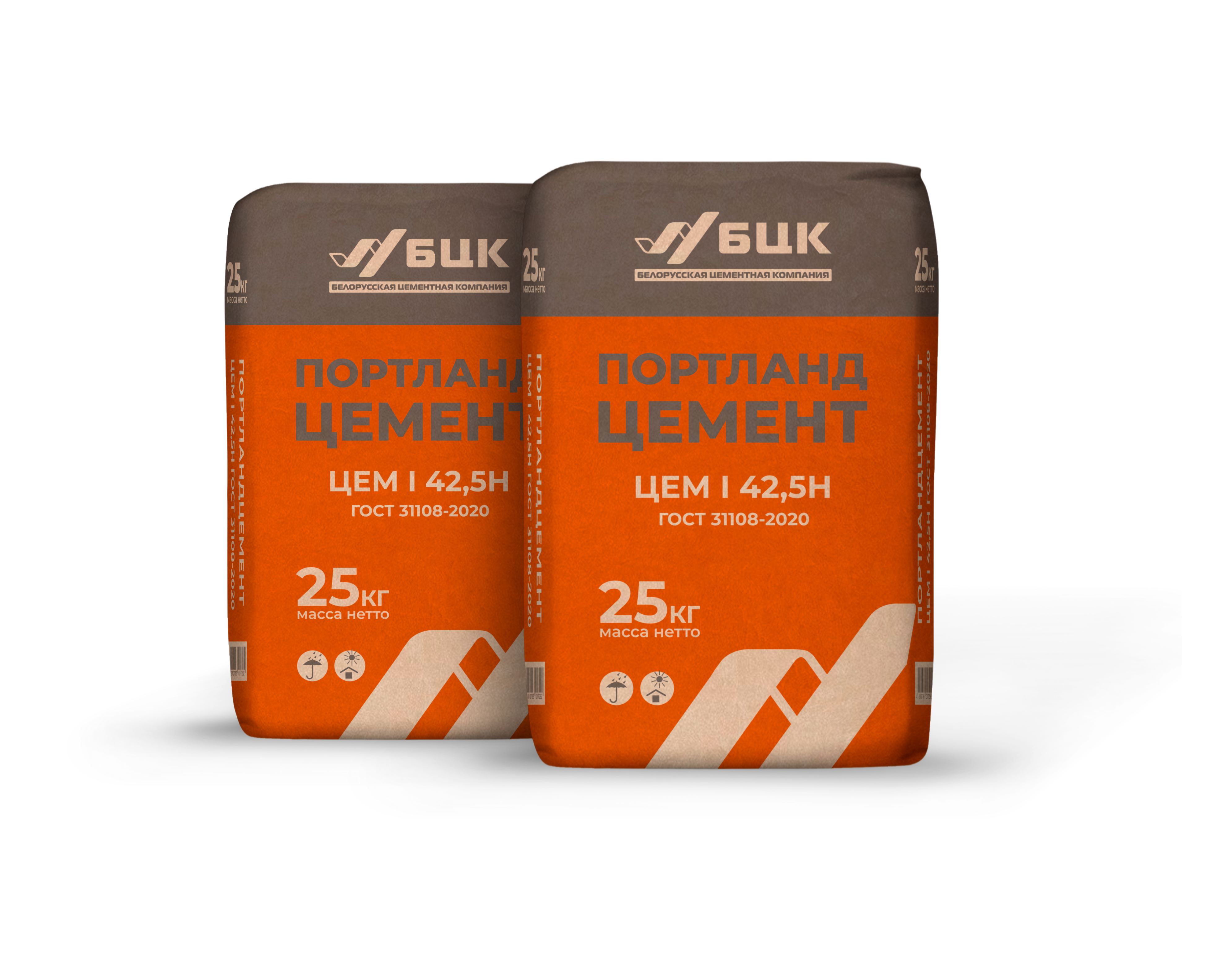 Портландцемент ПЦ500-Д0 25кг 