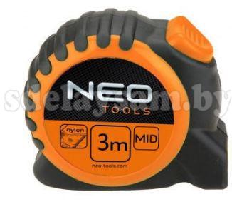 Рулетка свертываемая Neo  3м / 19мм    67-113