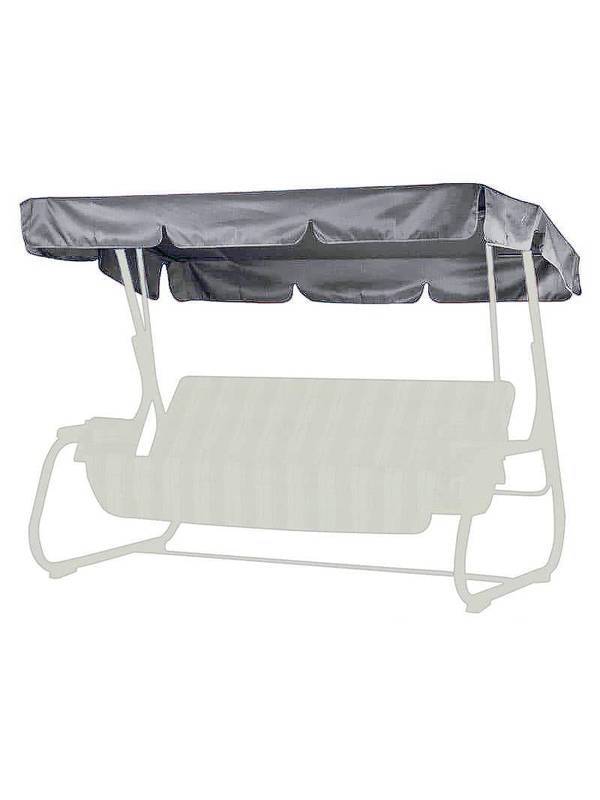 Тент качелей универсальный (серый) с1190 (1840х1020мм.)