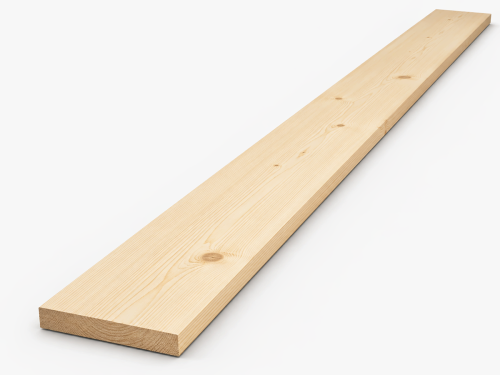 Мебельный щит из хвойных пород, 2000×900×40 мм, сорт 1/2