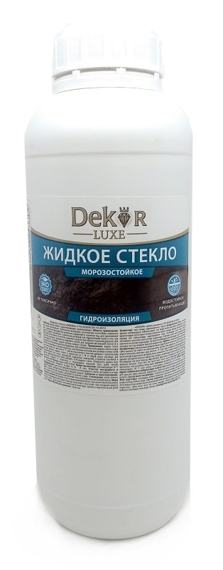 Жидкое стекло "DEKOR" 1,3 кг