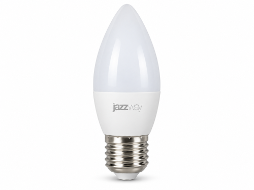 Лампа светодиодная Jazzway PLED-LX C37, 8 Вт, E27, 4000 К