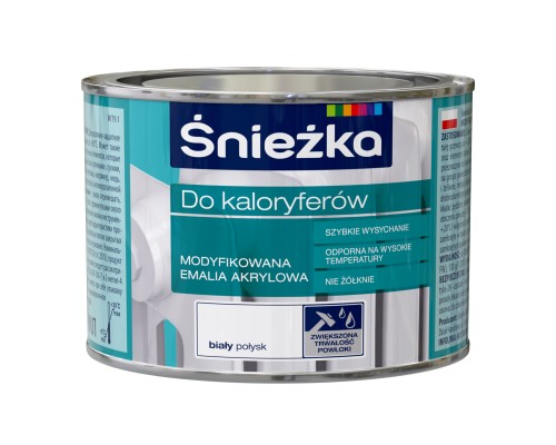 Эмаль для радиаторов Sniezka белая  0,4л