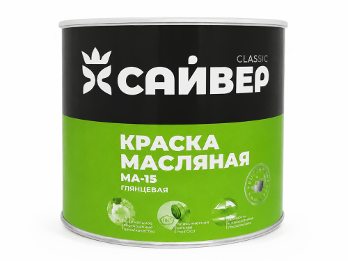 Краска масляная МА-15, белая, 0,8 кг