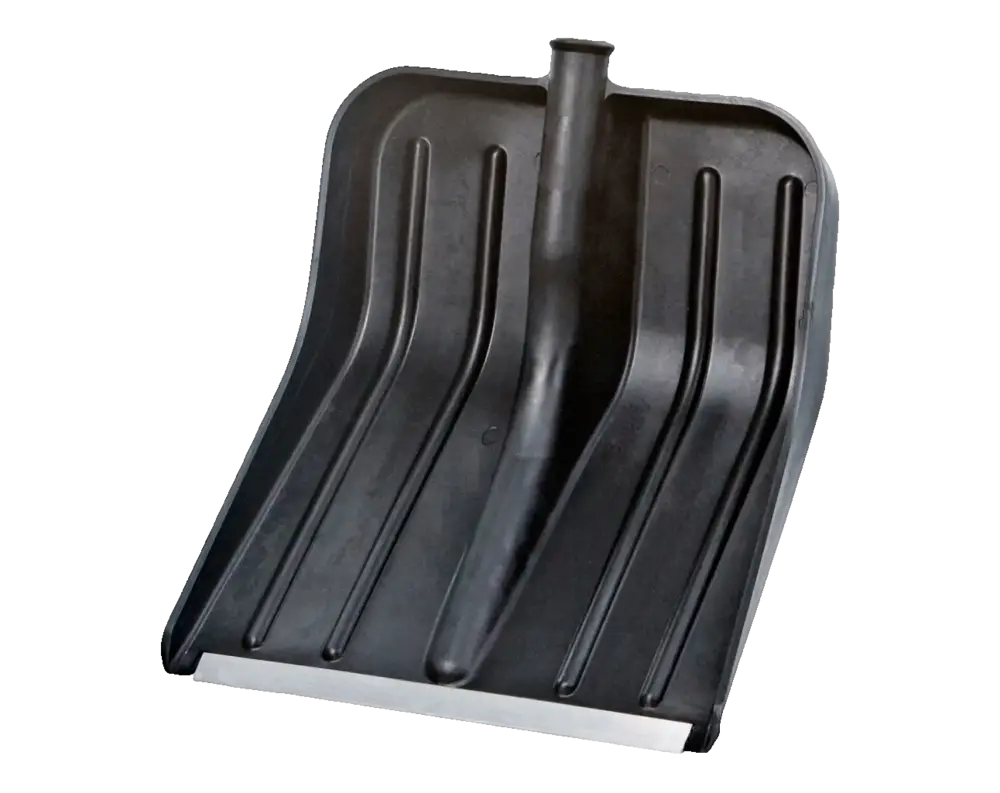 Лопата для снега Люкс(черный, без черенка) ЛС002