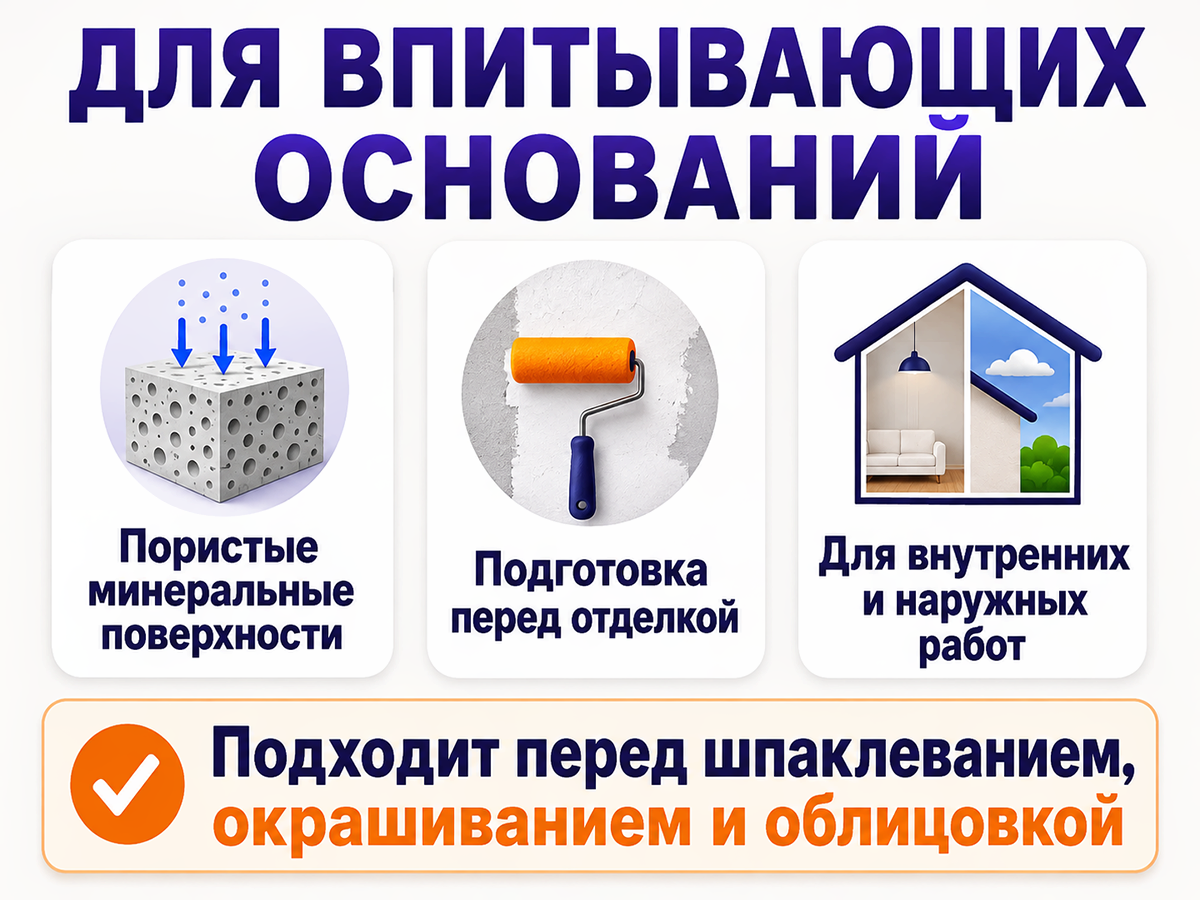 Грунтовка глубокого проникновения SUPER DECOR «Супергрунт 70», 1 кг фото 2