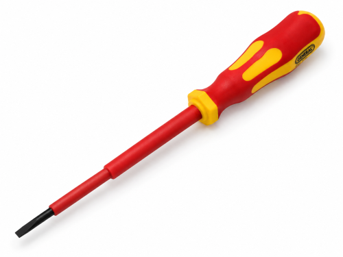 Отвёртка шлицевая диэлектрическая General G-Pro, SL3,5×100 мм, 1000 В, 901011