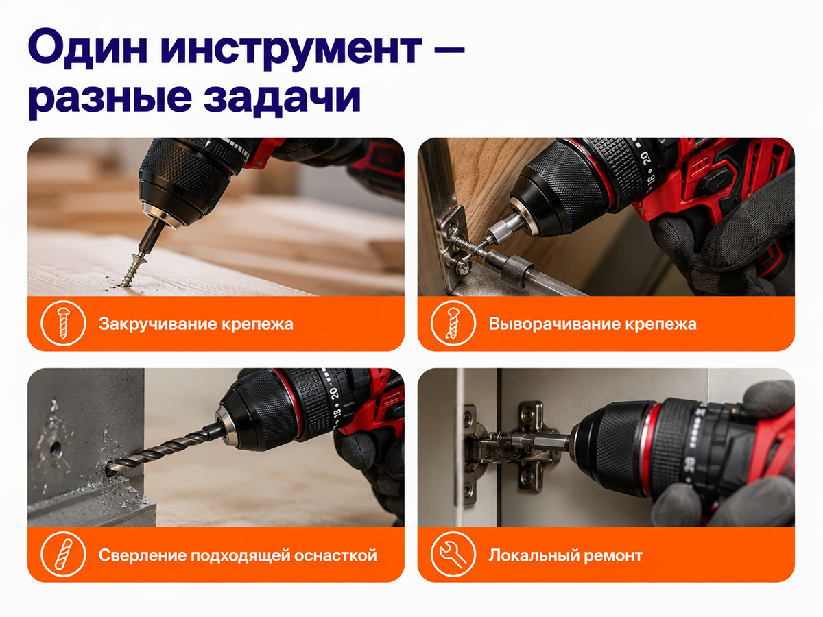 Аккумуляторная дрель-шуруповёрт WORTEX LX BD 1215-1 Li, 12 В фото 5