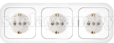 Розетка РС16-353с заземляющим контактом