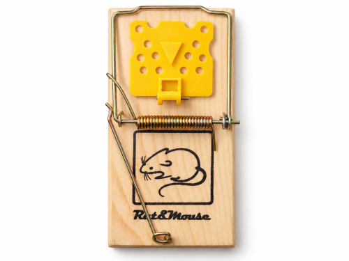 Крысоловка деревянная ЭКСТРА Rat&Mous, 1 шт.