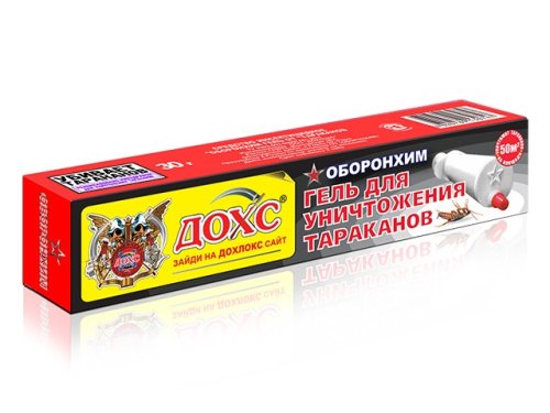 Дохс Гель шприц от тараканов, 30г, РФ 4620769131508