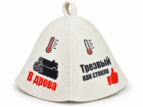 Шапка для бани «Индикатор настроения»