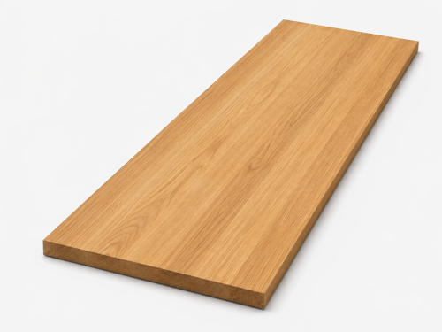 Мебельный щит из дуба 1100×600×20 мм, цельноламельный, сорт 1/2