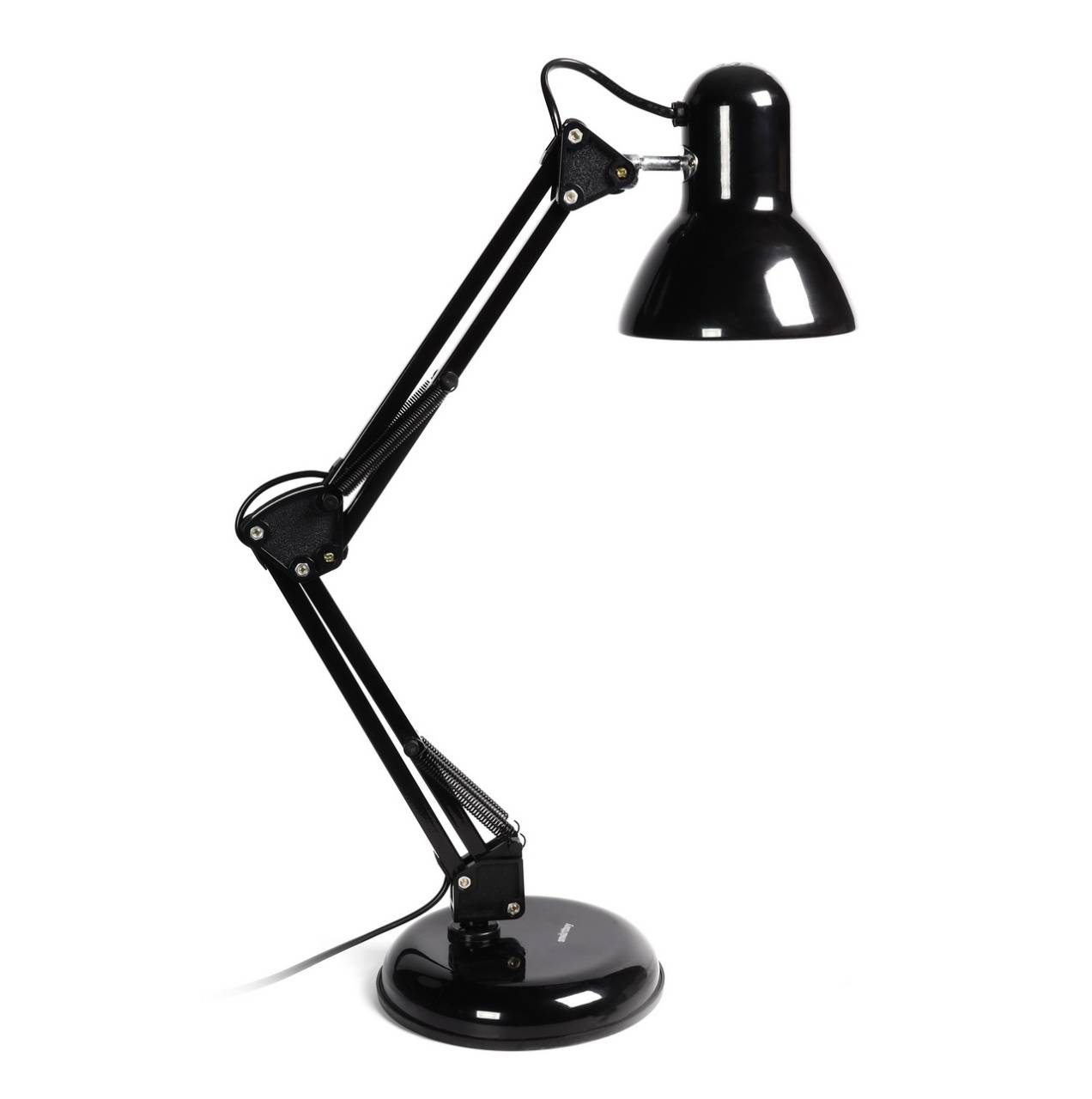 Светильник настольный под лампу E27 на основании, черный (SBL-DL-E27-b)