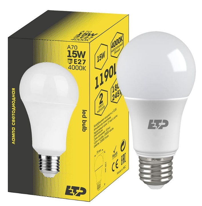 Светодиодная лампа ЕТР
