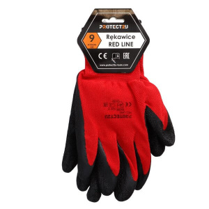 Перчатки PROTECT2U RED LINE R9 (с ярлыкодержателем) // PROTECT2U  8295