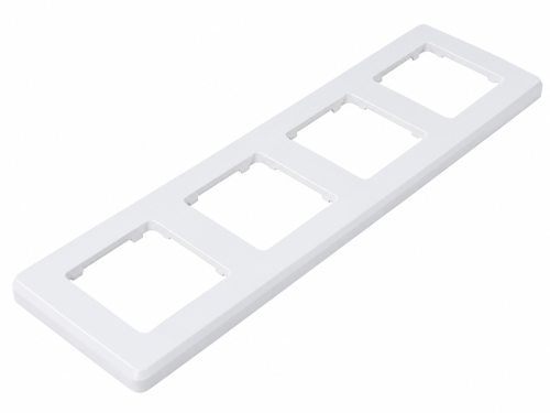 Legrand рамка Inspiria 673960, белая, 4 поста