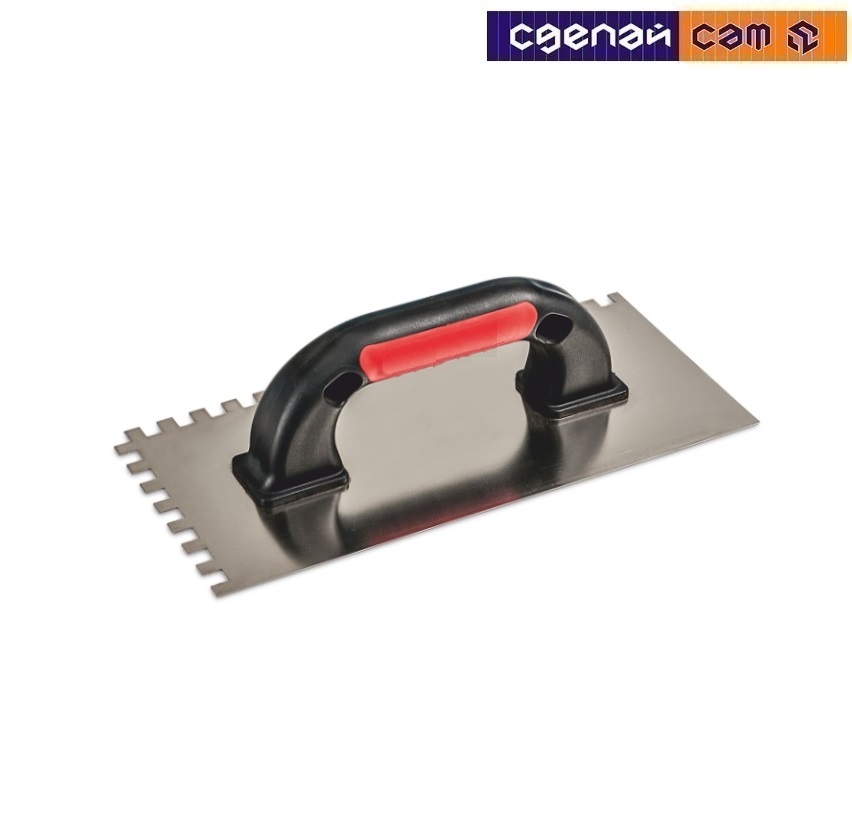 Гладилка металлическая 270 мм зуб 6х6мм 01200-242706