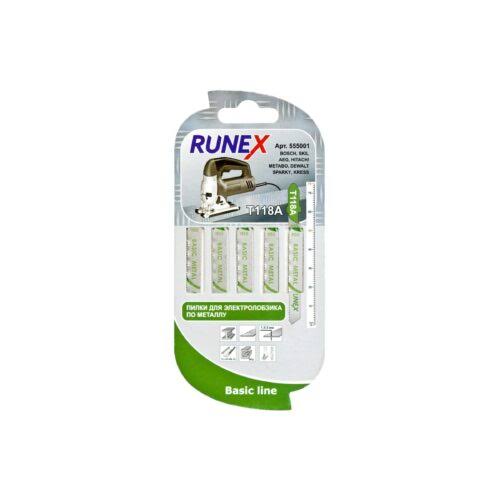 Пилки RUNEX HSS T118A 75×50 мм, 21 зуб, 2 шт.