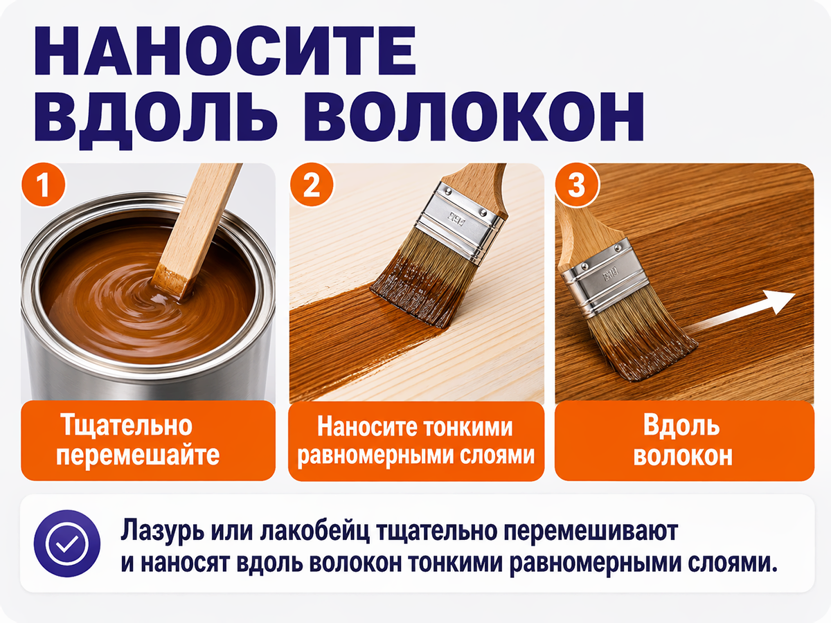 Лак-пропитка ПФ-11 BAUMASTER LakkoBeitz (13) «Бобовнянский каштан», 0,7 кг фото 6