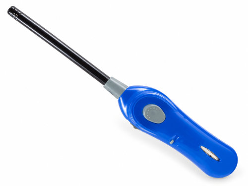 Зажигалка газовая ECOS GL-001B, синяя, 157799